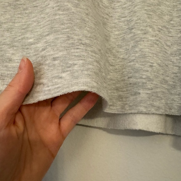 Pretty Little Things Gray Cropped Sweatshirt - Picture 4 of 8